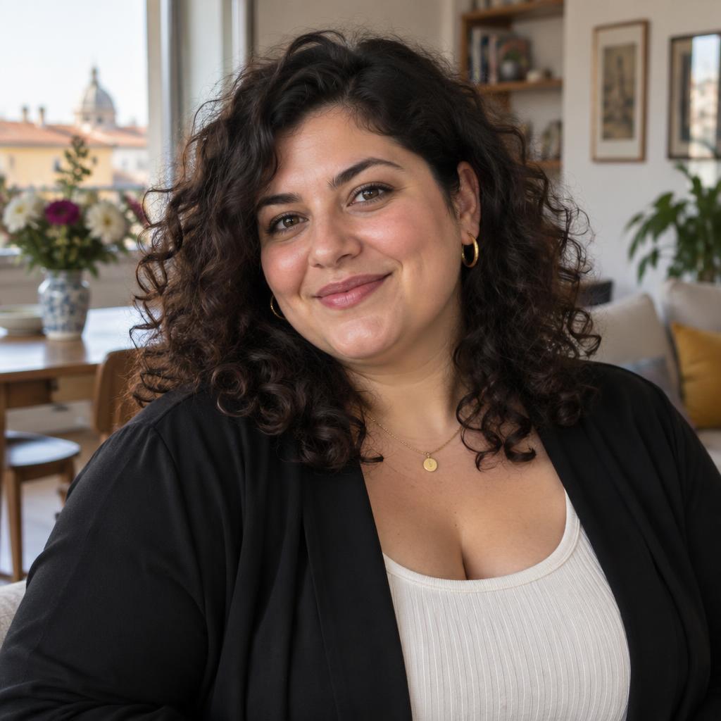 Paziente italiana sorridente racconta la propria esperienza
